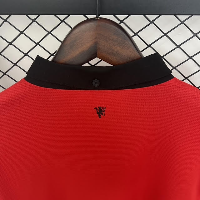 MANCHESTER UNITED RETRO MANGA LARGA 13/14